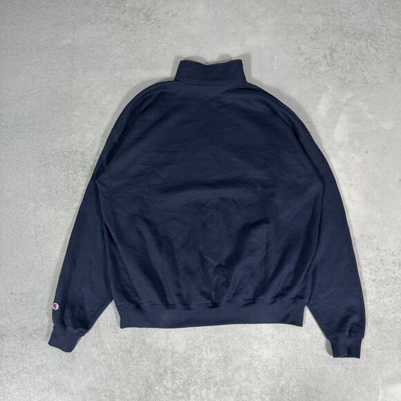 Teamwork Villanova University Quarter Zip Sweatshirt Navy Blue - Size: XXL - Picture 5 of 8